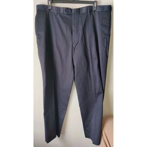 Perry Ellis Portfolio Men's 42 X 30 Pants‎ Flat Front Wrinkle Free Cotton NWT